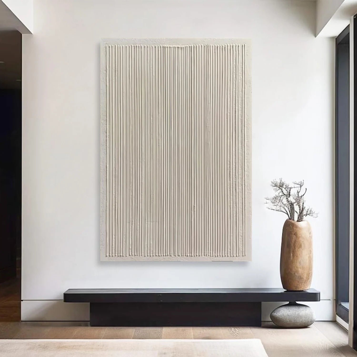 Minimalist Textured Canvas Art #MM356