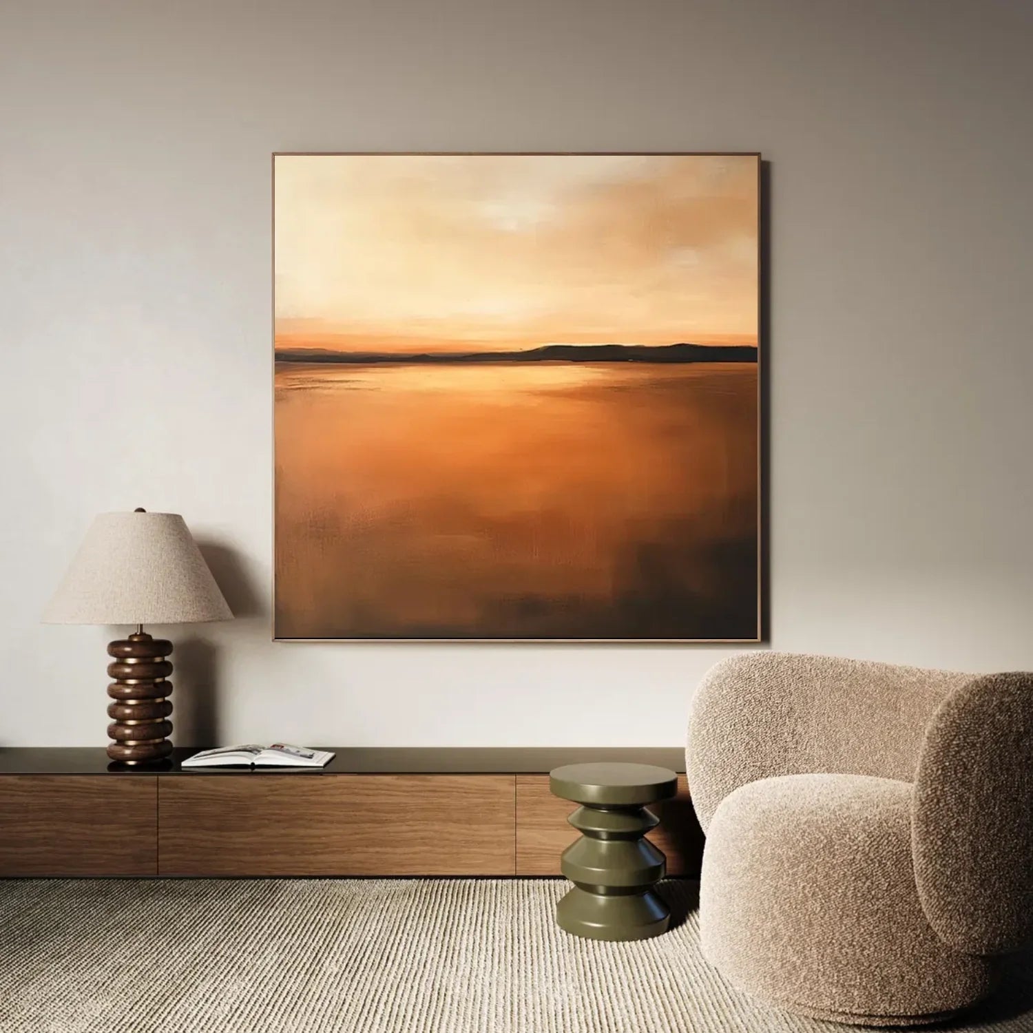 Sea & Sky Abstract Wall Art #MS252