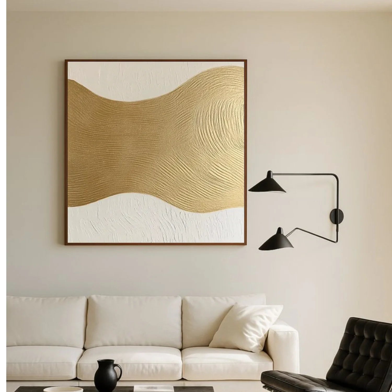 Minimalist Textured Canvas Art #MM373