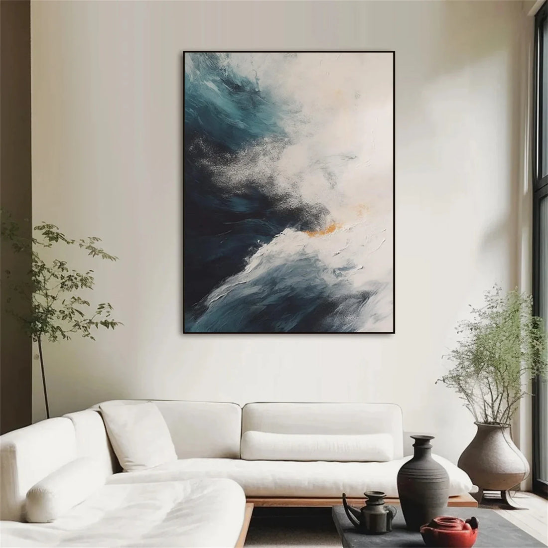 Sea & Sky Abstract Wall Art #MS267