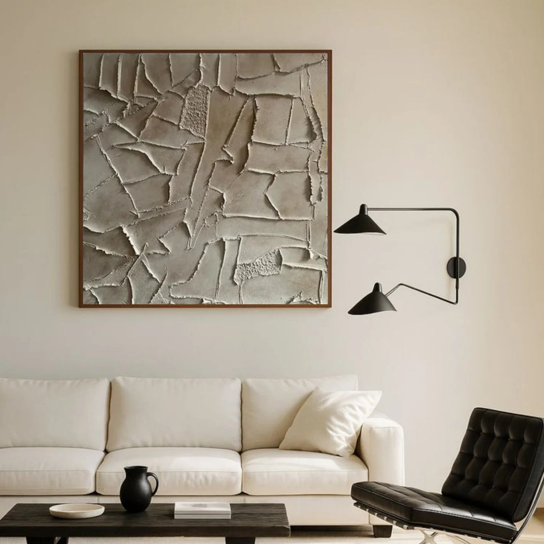 Abstract Textured Canvas Art #WS1001