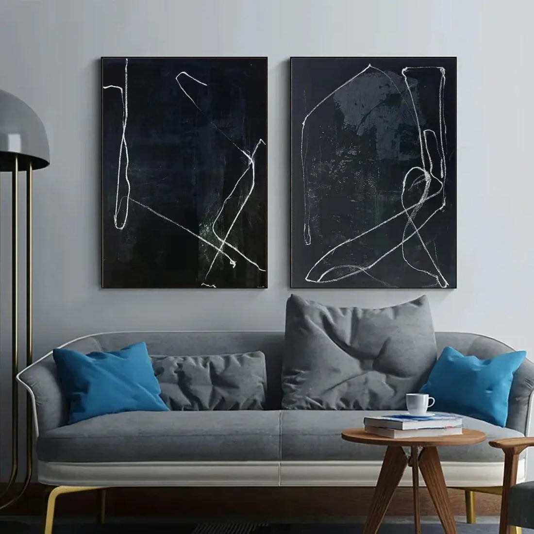 Wabi Sabi Canvas Art Set of 2 #WS890