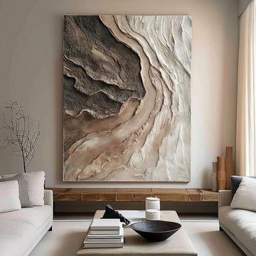 Abstract Textured Canvas Art #WS923