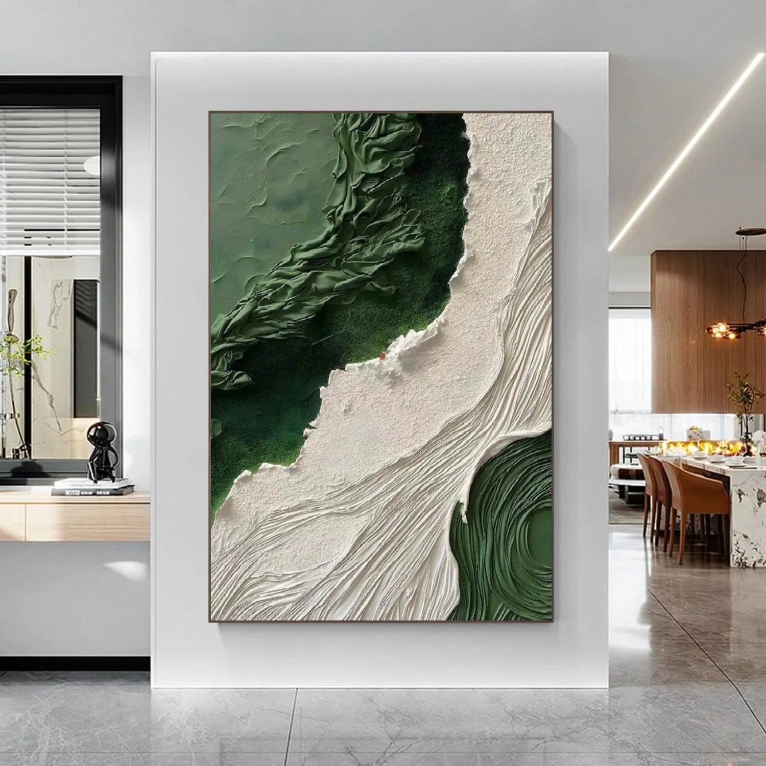 Minimalist Textured Canvas Art #MM315