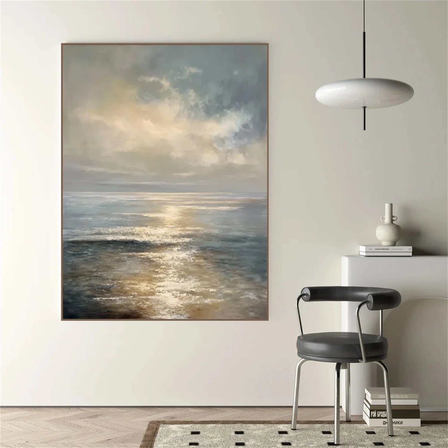Sea & Sky Abstract Wall Art #MS188
