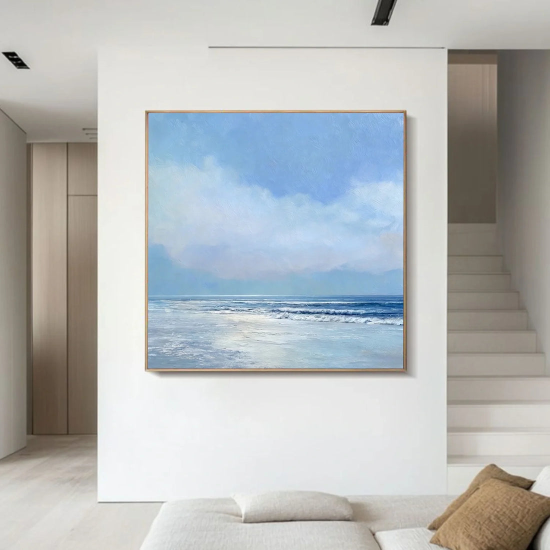 Sea & Sky Abstract Wall Art #MS292