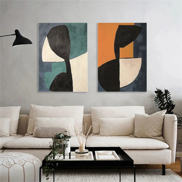 Abstract Canvas Art Set of 2 #WS731