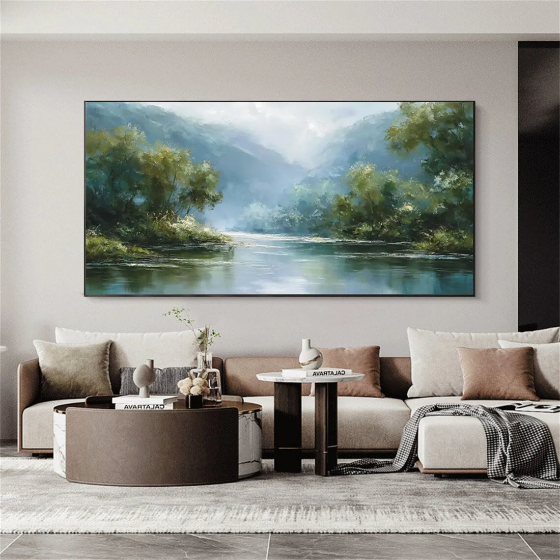 Sea & Sky Abstract Wall Art #MS250