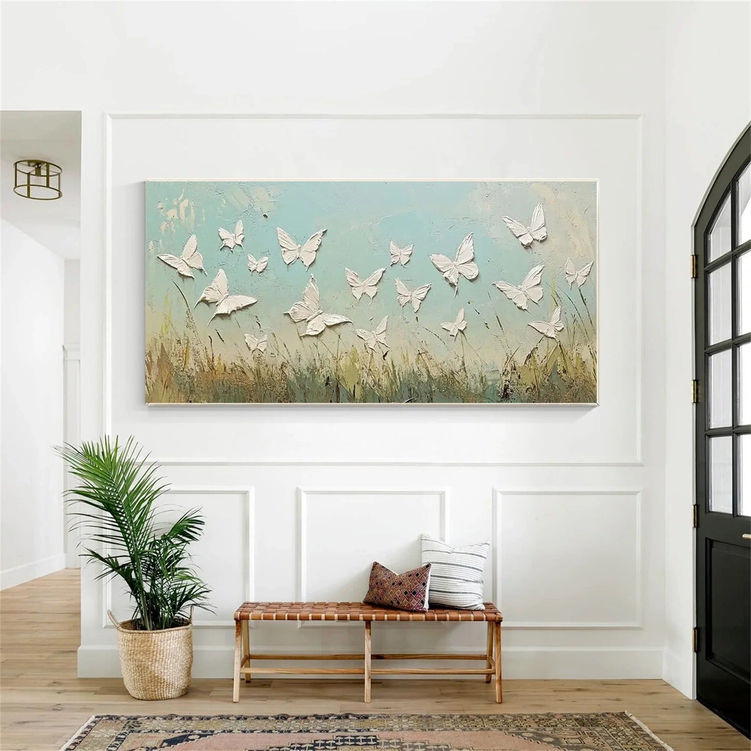 Flower & Tree Abstract Wall Art #ML118