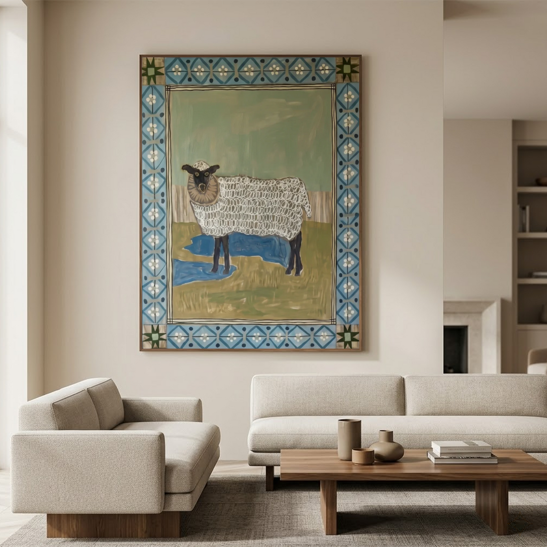 Vintage Americana Art #VA060