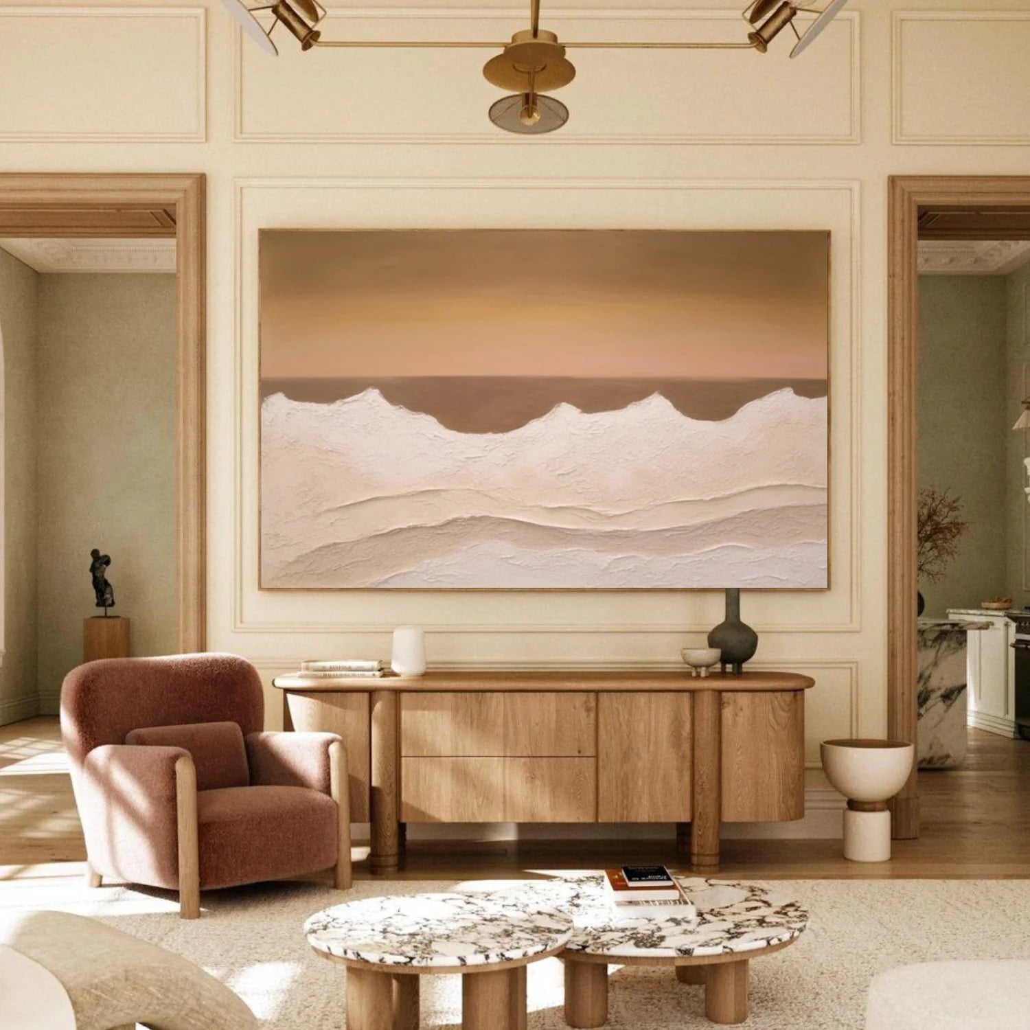 Sea & Sky Abstract Wall Art #MS288