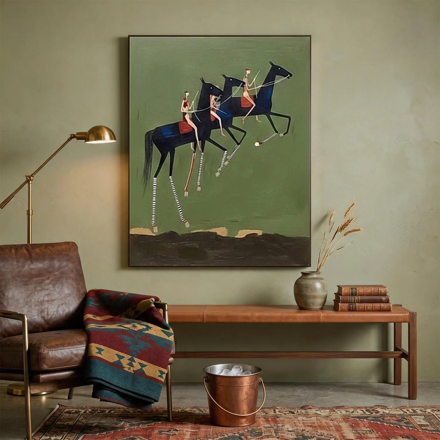 Vintage Americana Art #VA076