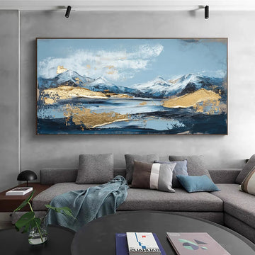 Minimalist Mountain Canvas Art #MM387