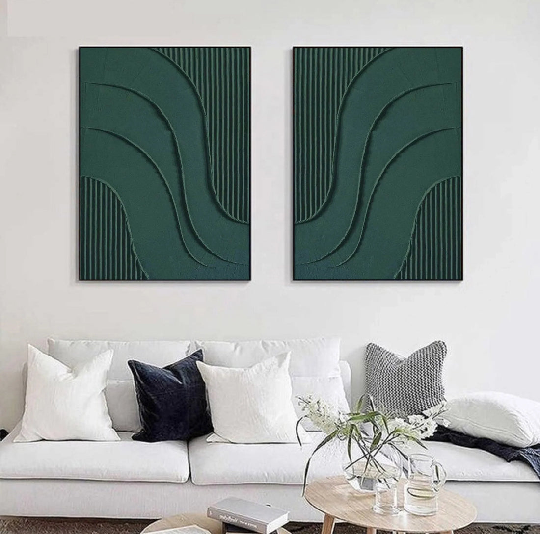 Abstract Tranquility Set of 2 #WS017