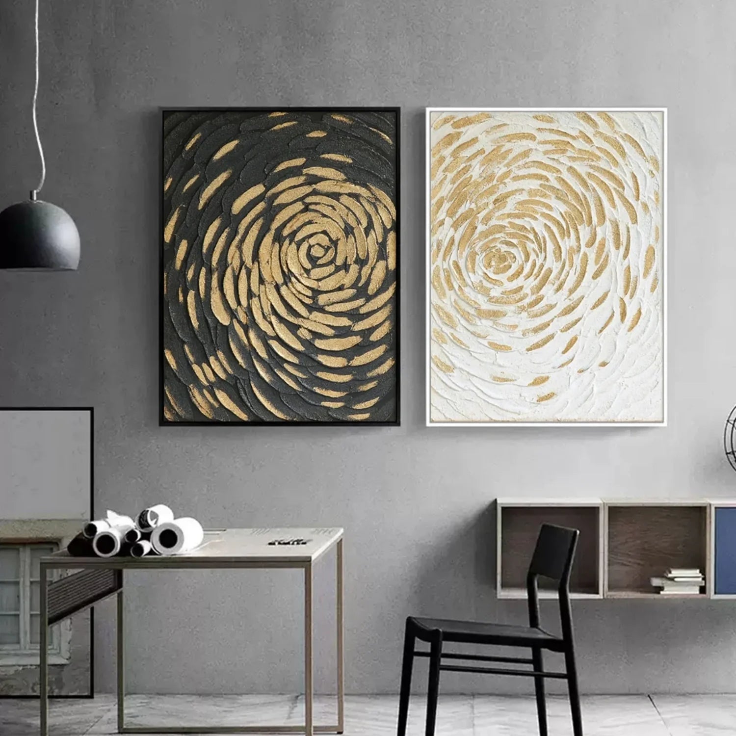 Abstract Tranquility Set of 2 #WS388