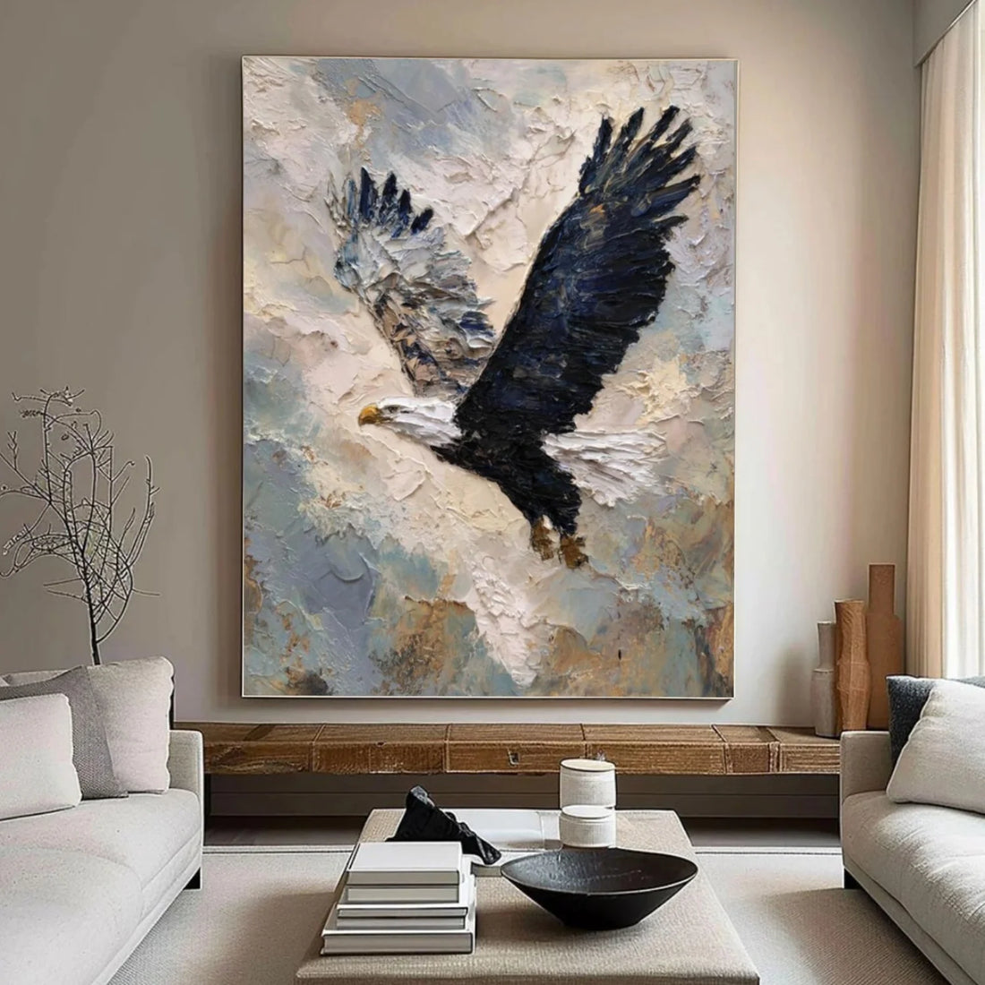 Abstract Animal Textured Wall Art #AL146