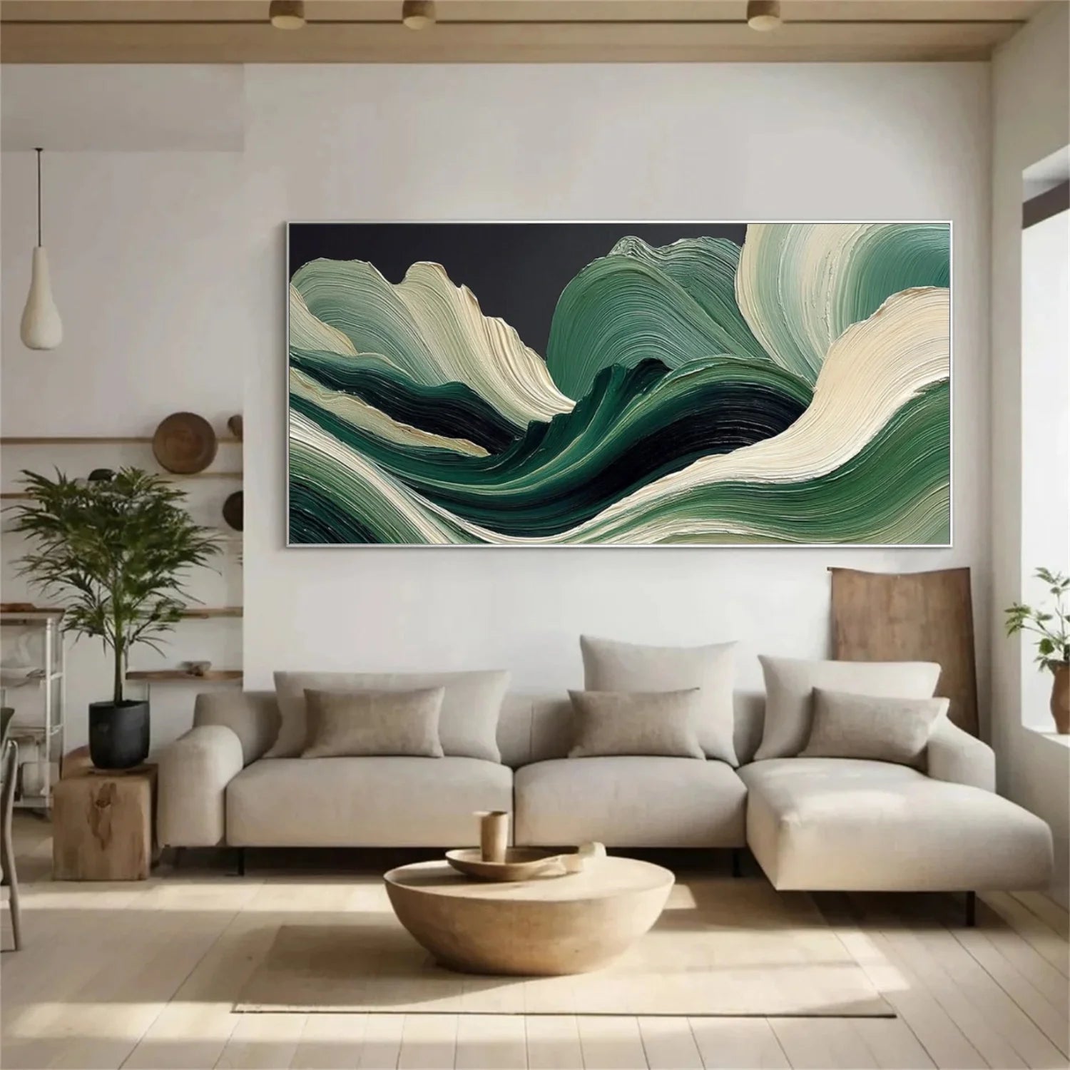Sea & Sky Abstract Wall Art #MS194