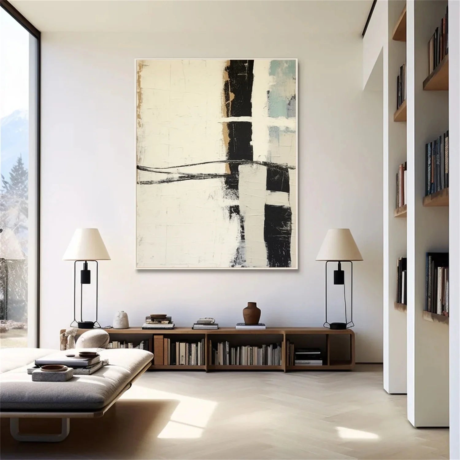 Abstract Canvas Art #WS666
