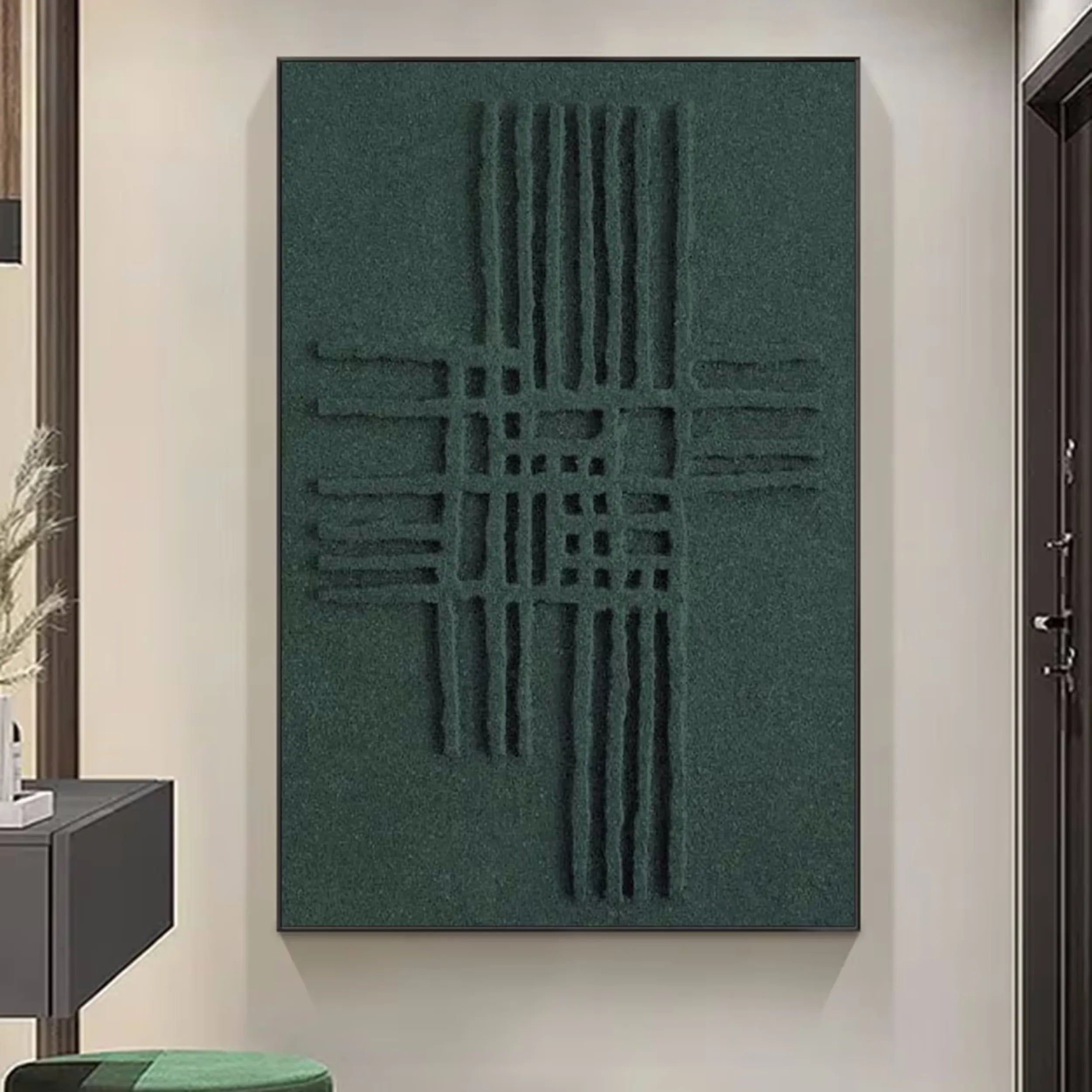 Green Texture Art #GT024