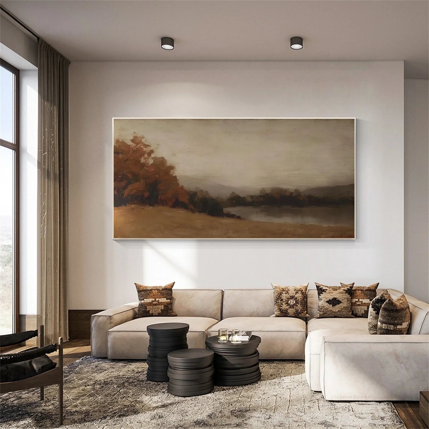 Flower & Tree Abstract Wall Art #ML165