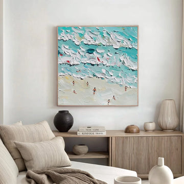 Swimming Sport Textured Wall Art #SA089