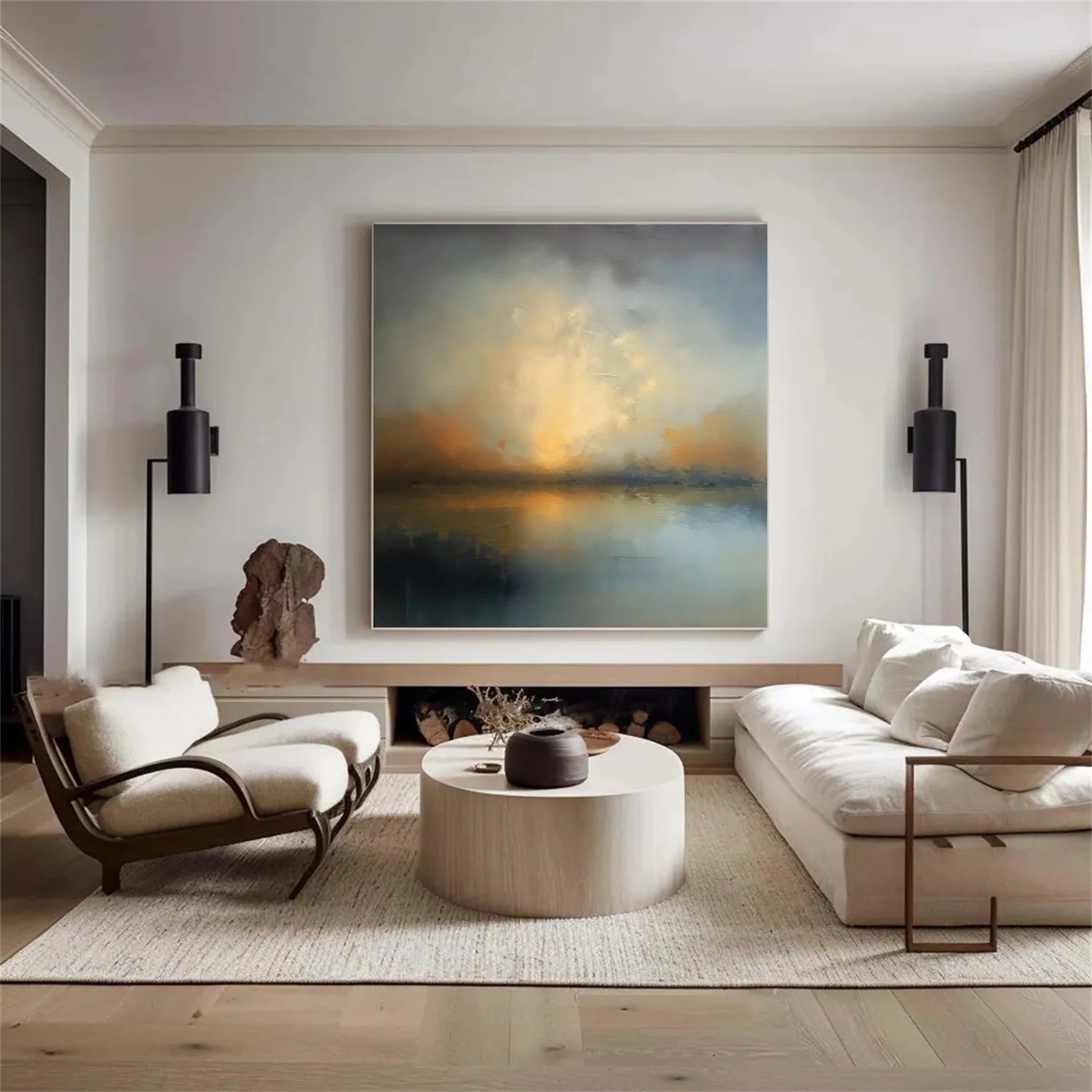 Abstract Canvas Art #WS626