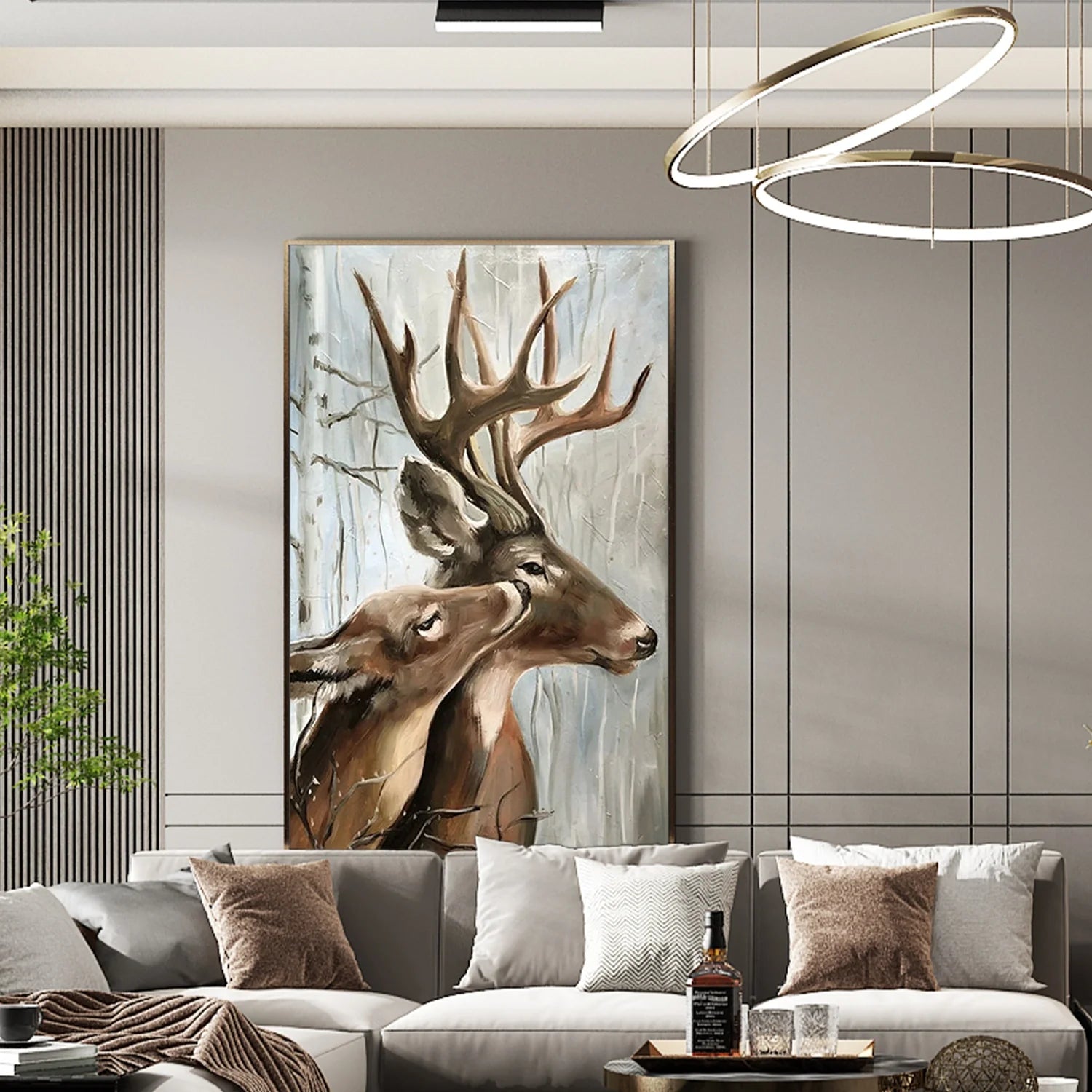 Abstract Animal Wall Art #AL138