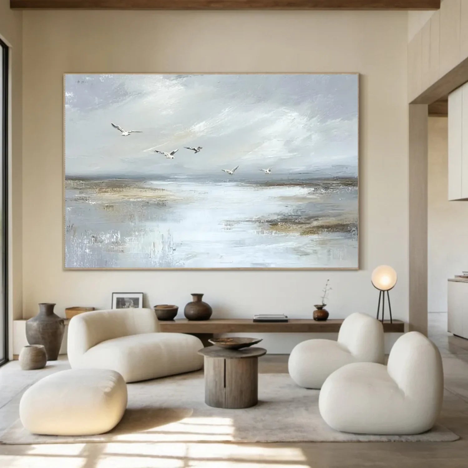 Sea & Sky Abstract Wall Art #MS259