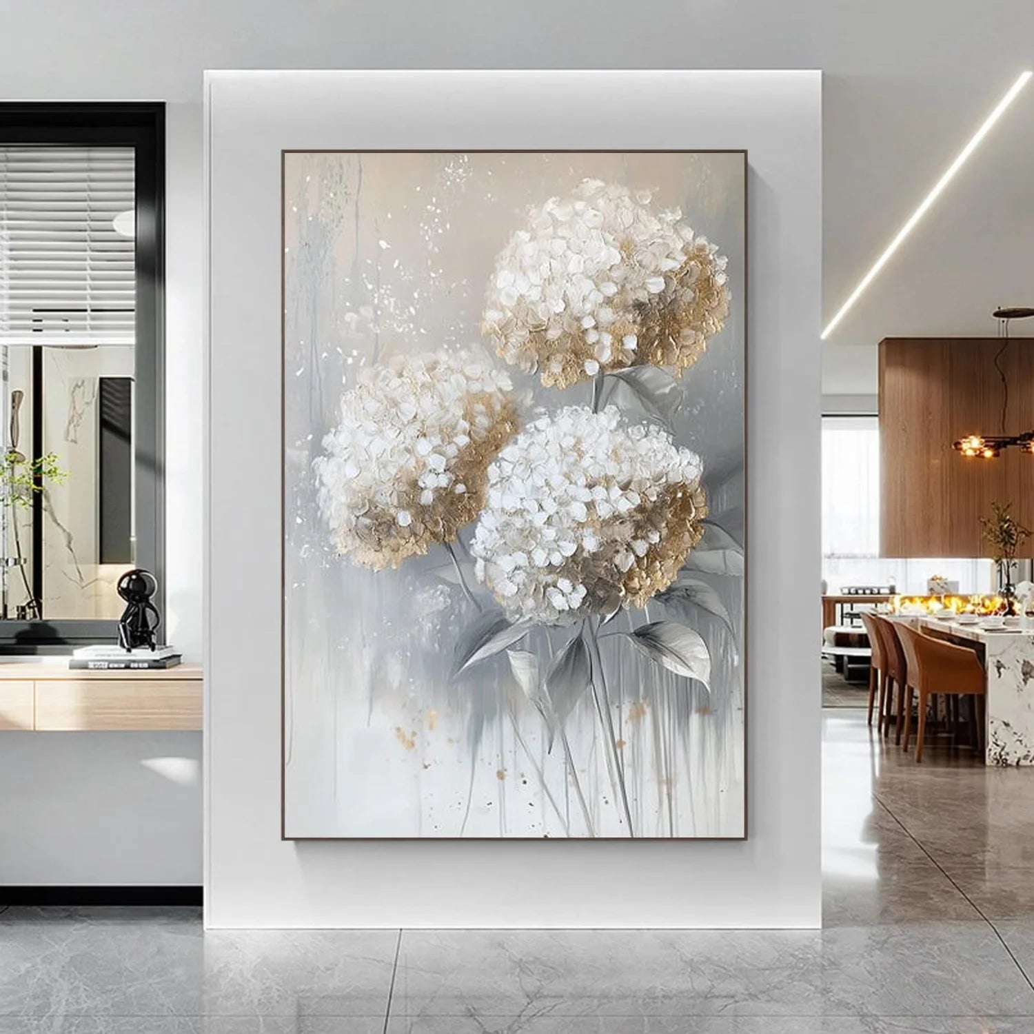 Flower & Tree Abstract Wall Art #ML247