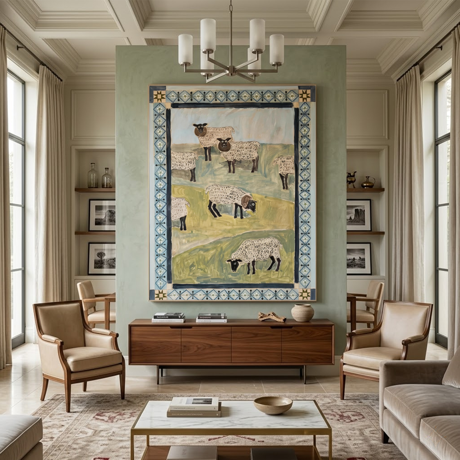 Vintage Americana Art #VA061