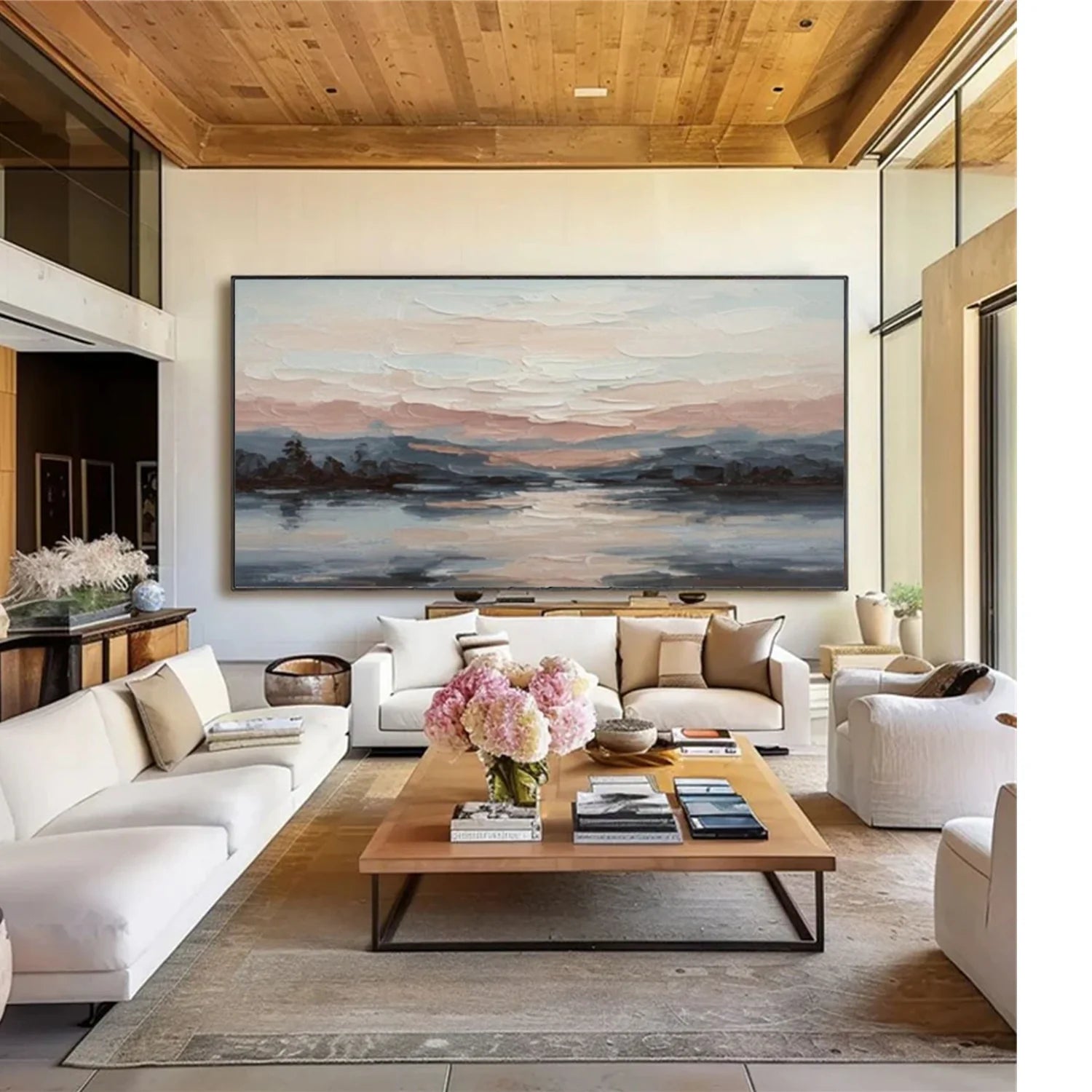Sea & Sky Abstract Wall Art #MS261