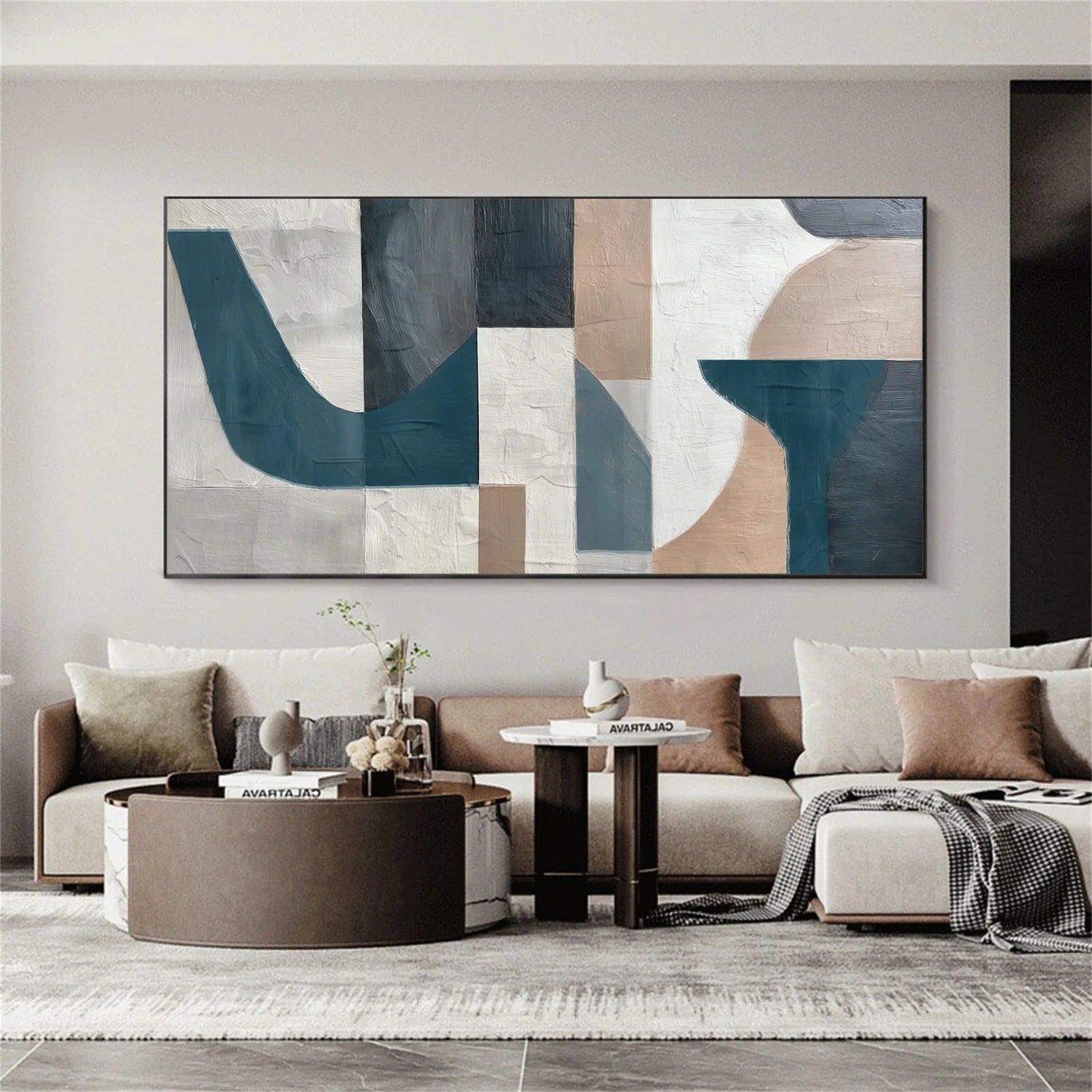 Abstract Canvas Art #WS875