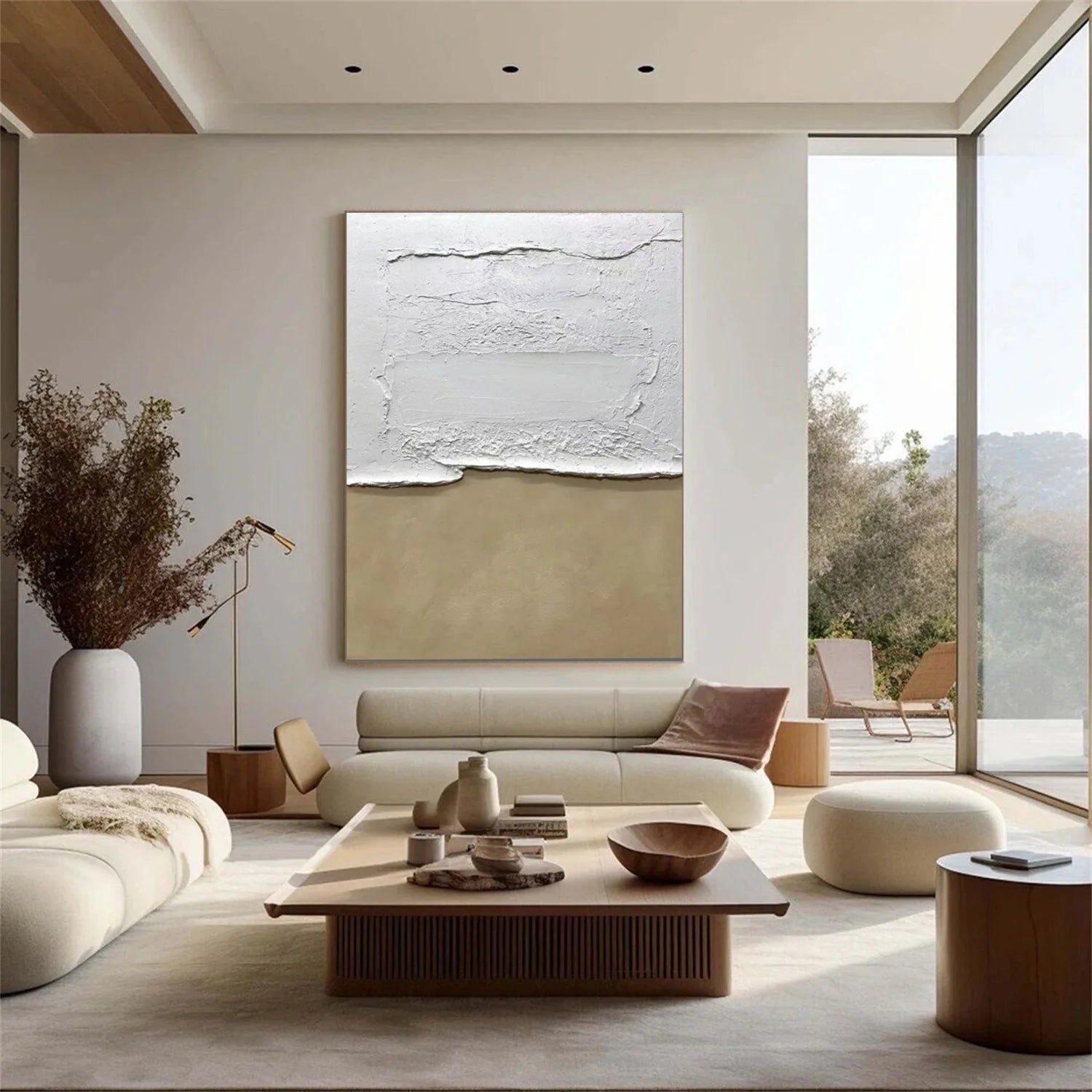 Minimalist Textured Canvas Art #MM365