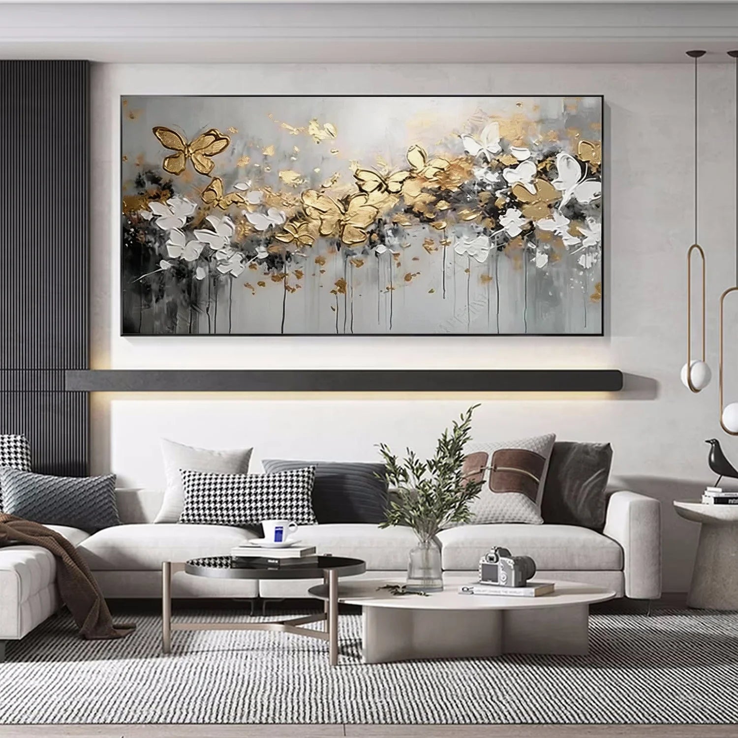 Flower & Tree Abstract Wall Art #ML255