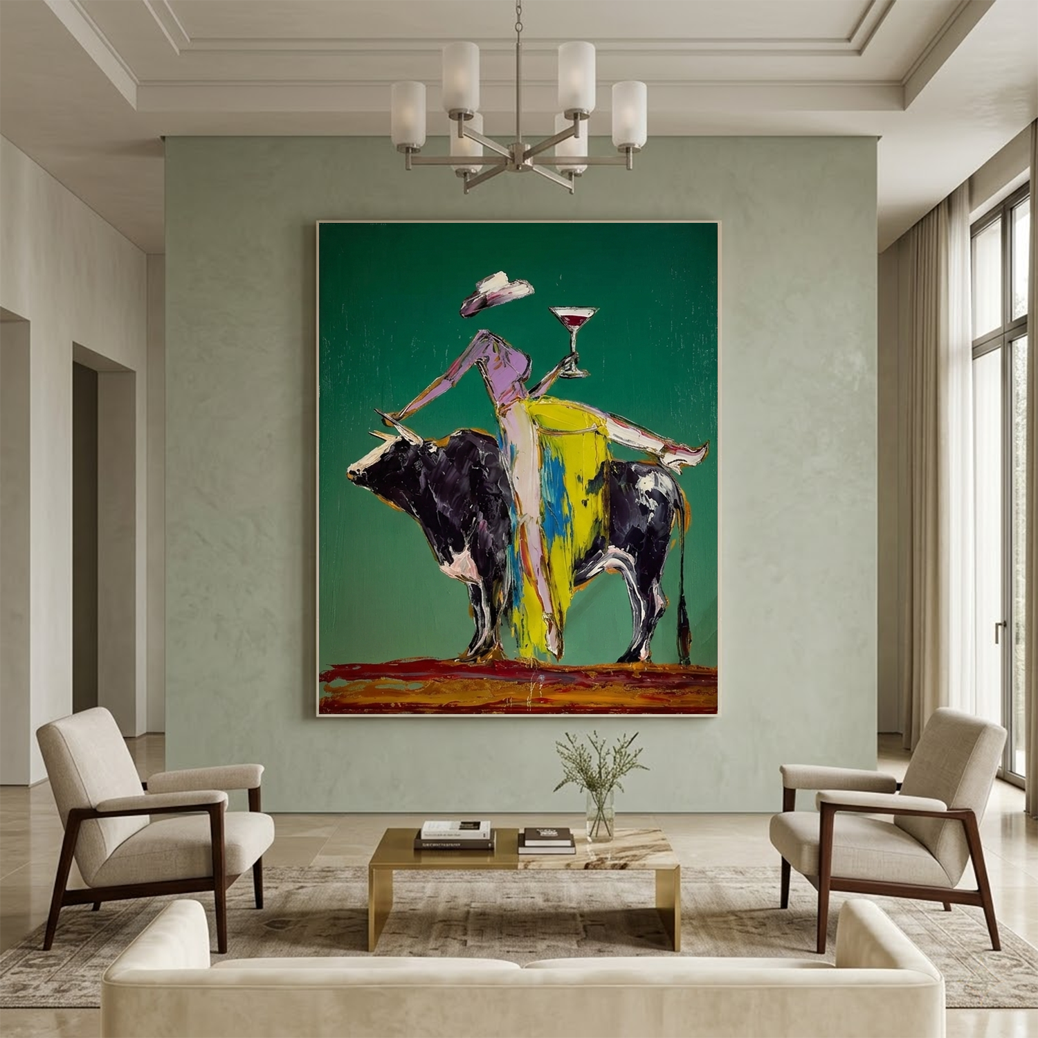 Vintage Americana Art #VA057