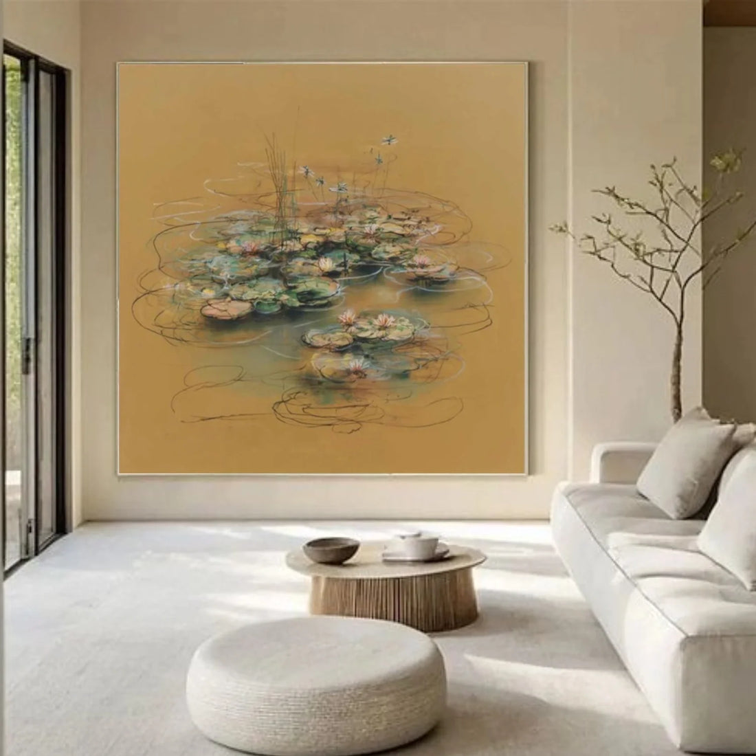Flower & Tree Abstract Wall Art #ML174