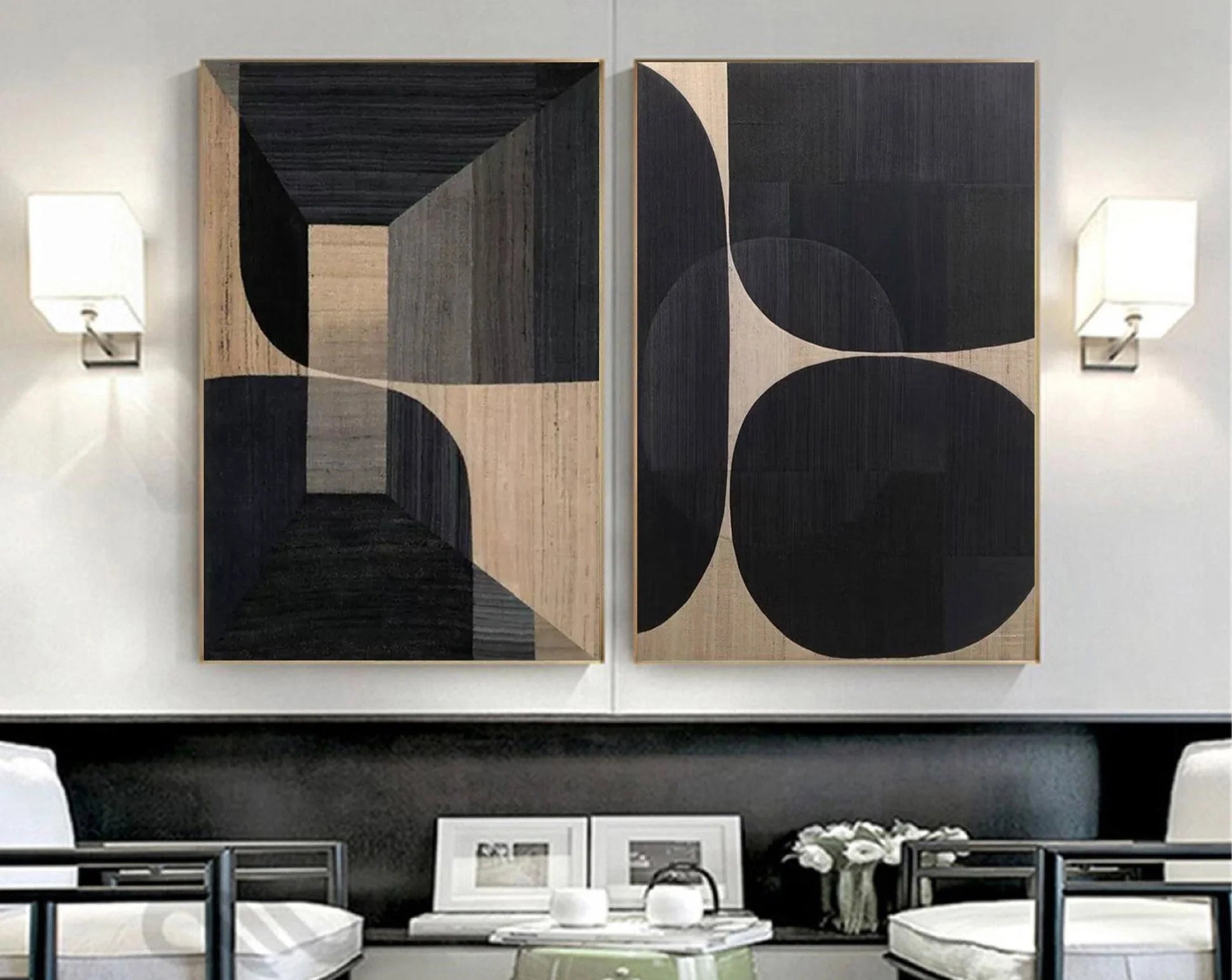 Abstract Tranquility Set of 2 #WS029