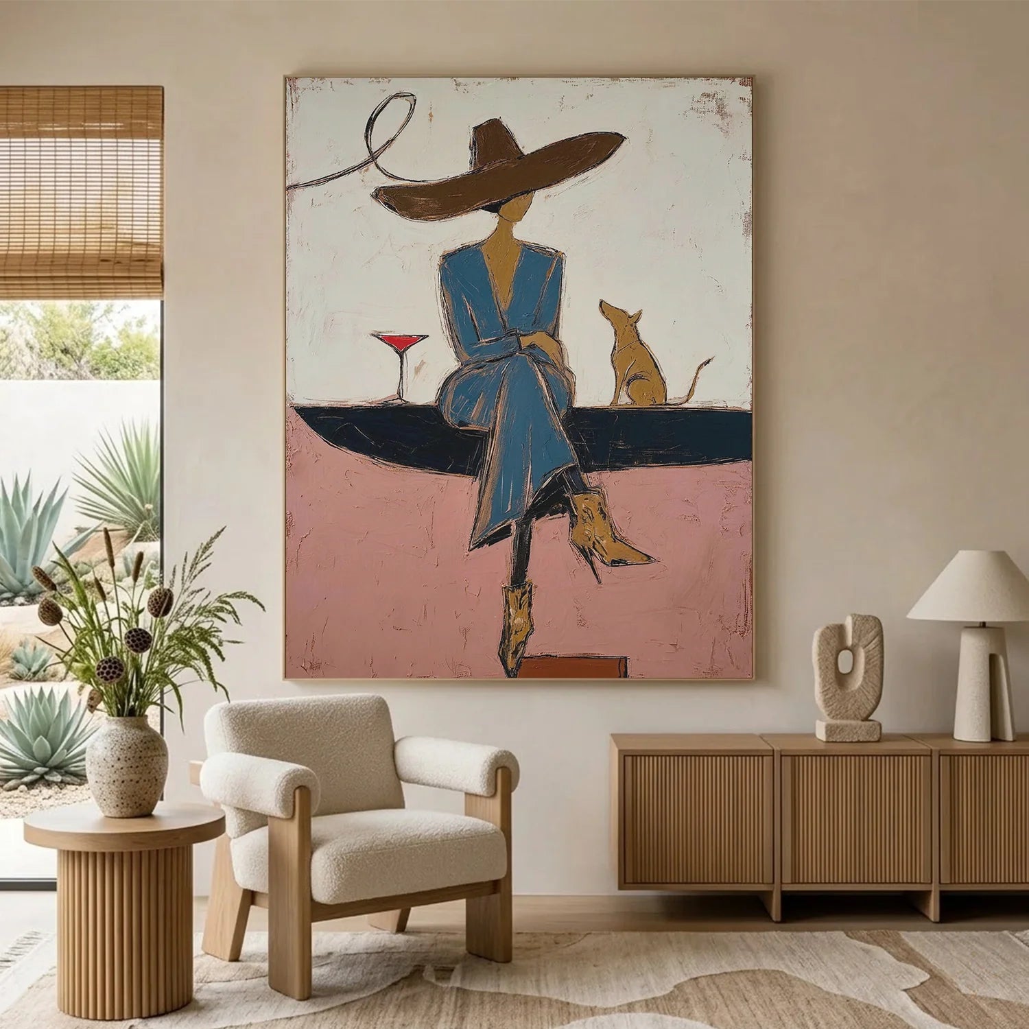 Vintage Americana Art #VA099