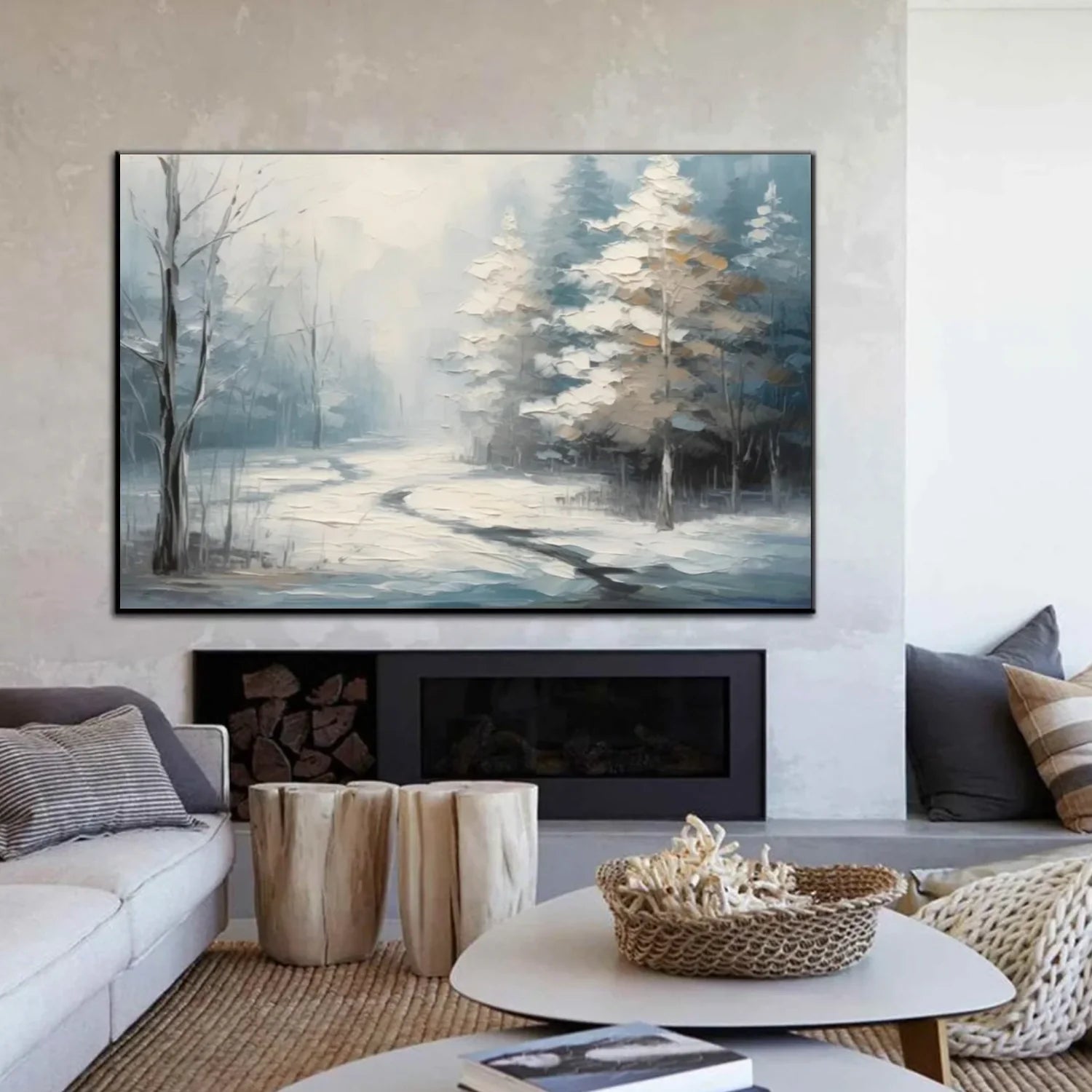 Flower & Tree Abstract Wall Art #ML166