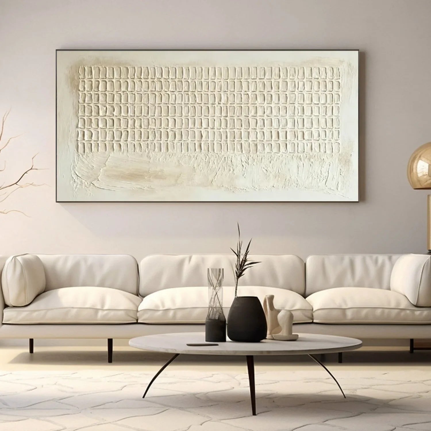 Minimalist Textured Canvas Art #MM283