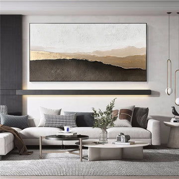 Minimalist Mountain Canvas Art #MM398