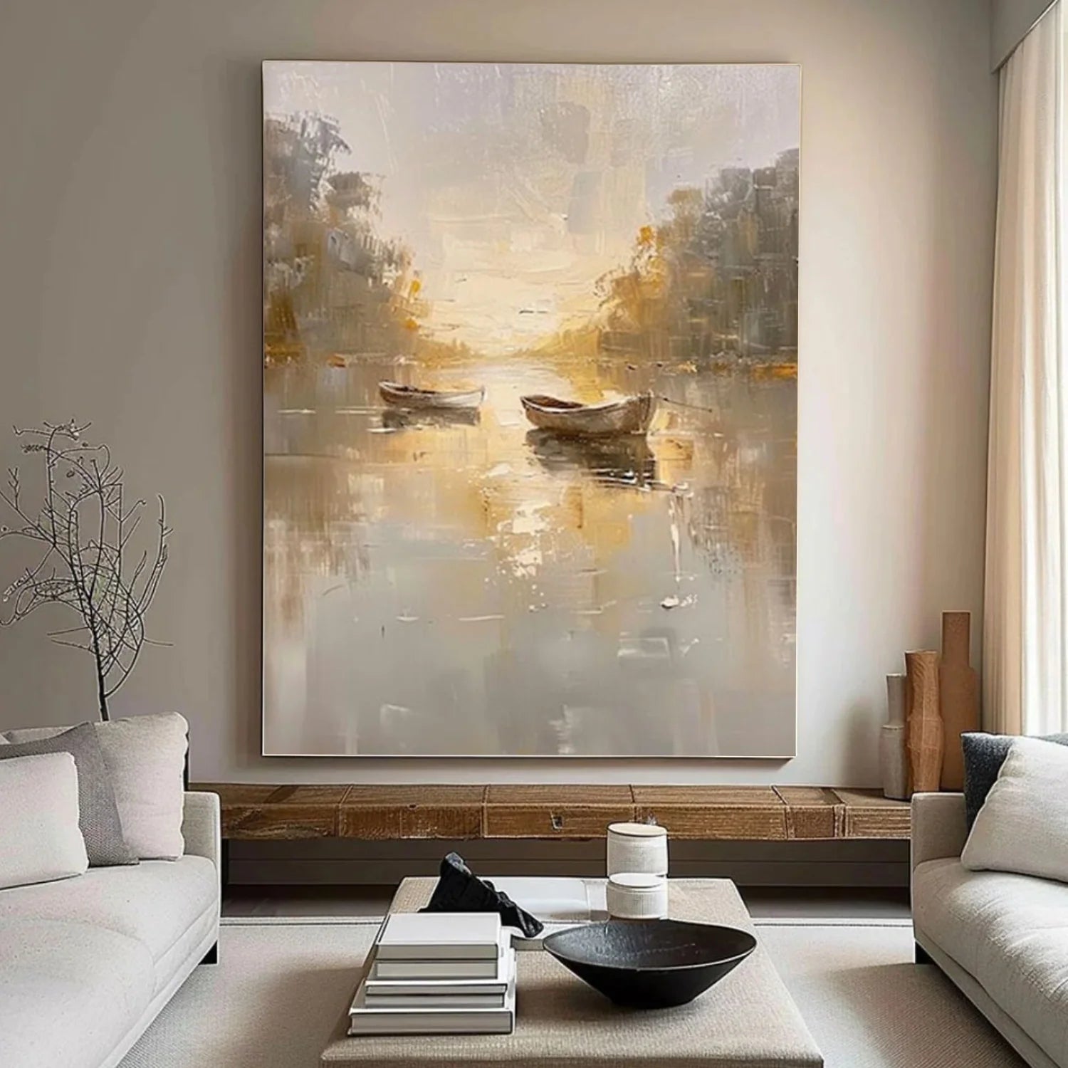 Sea & Sky Abstract Wall Art #MS231
