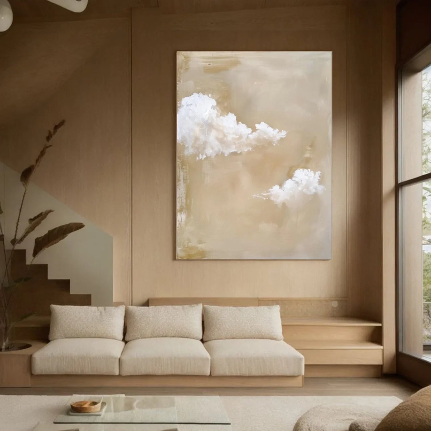 Sea & Sky Abstract Wall Art #MS186