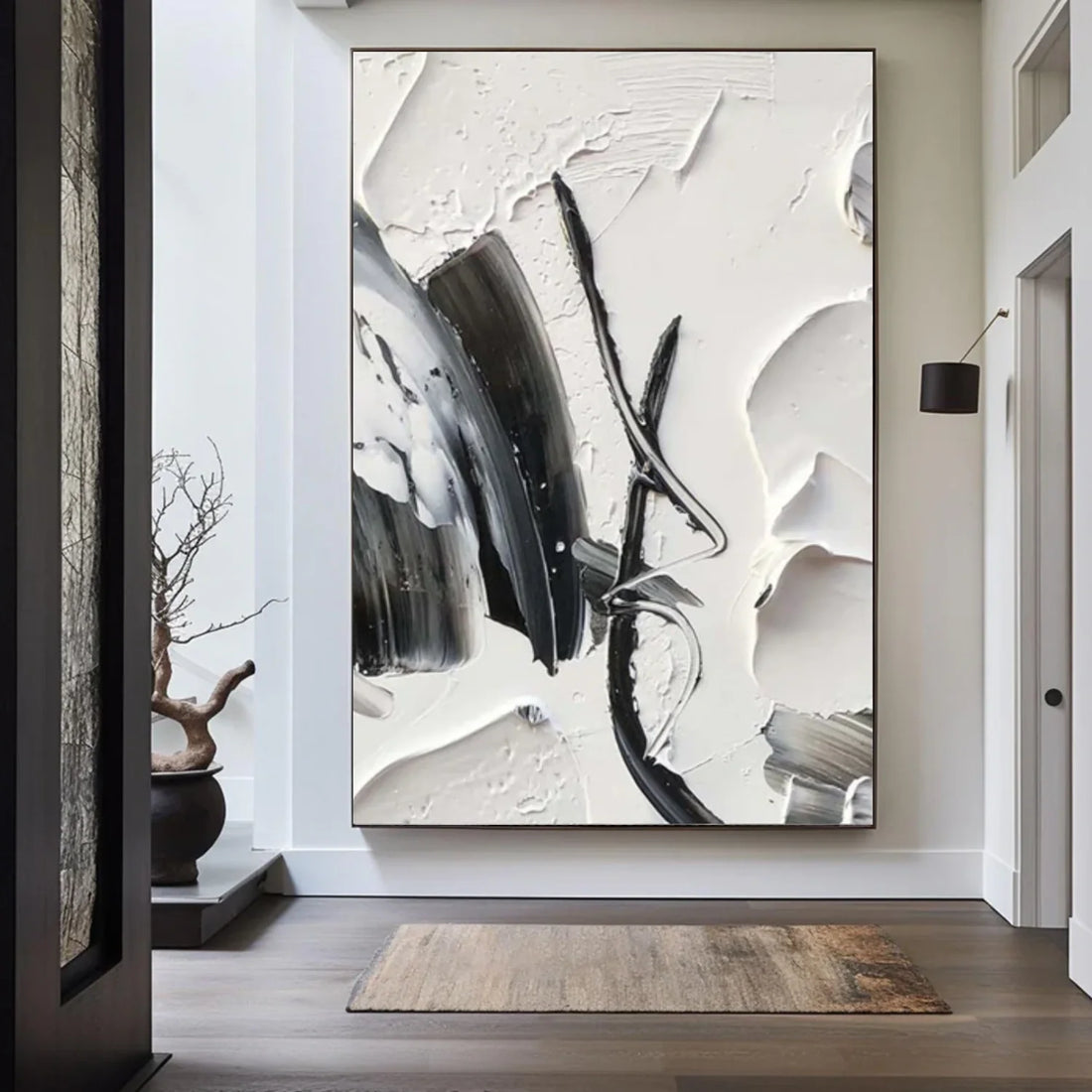 Minimalist Textured Canvas Art #MM317