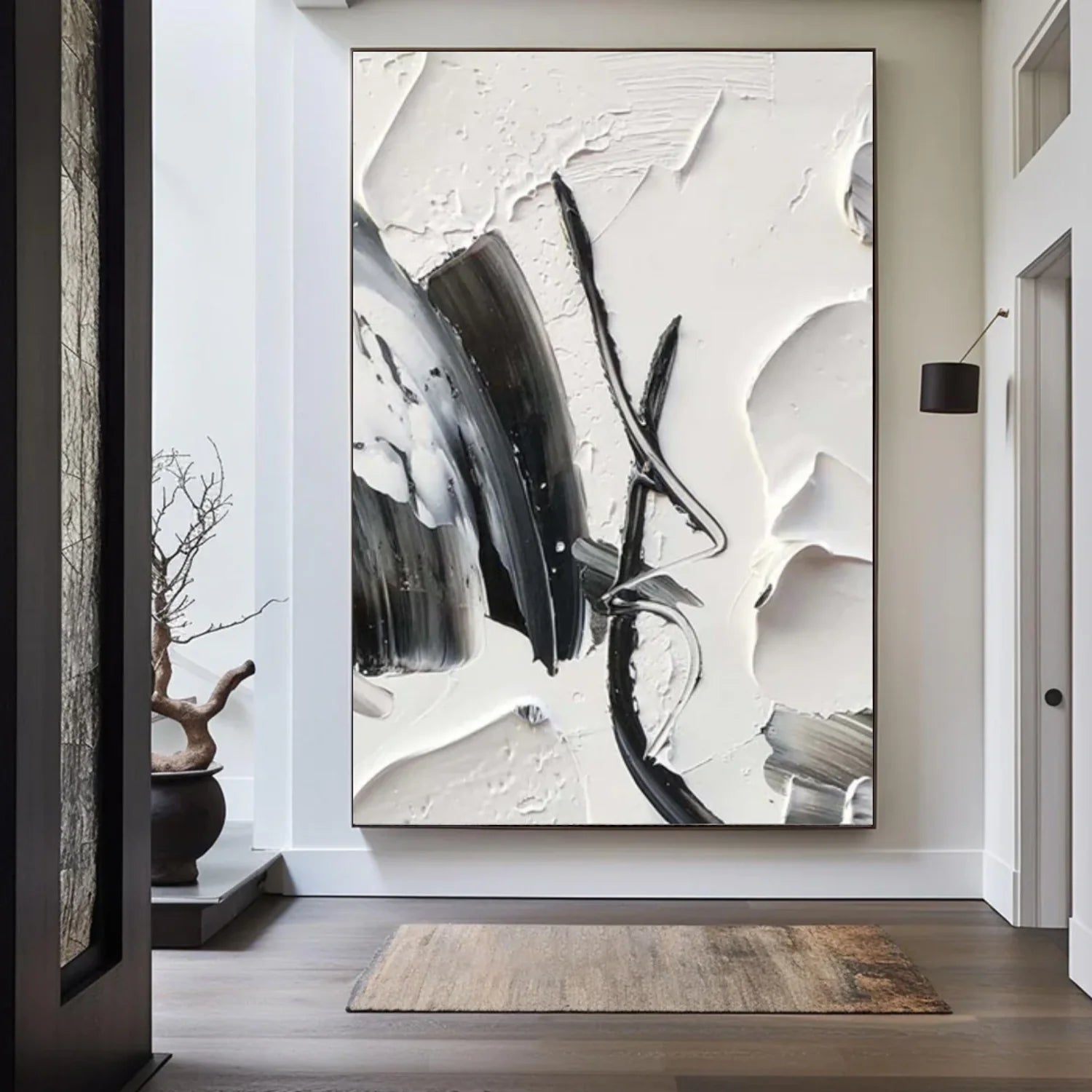 Minimalist Textured Canvas Art #MM317