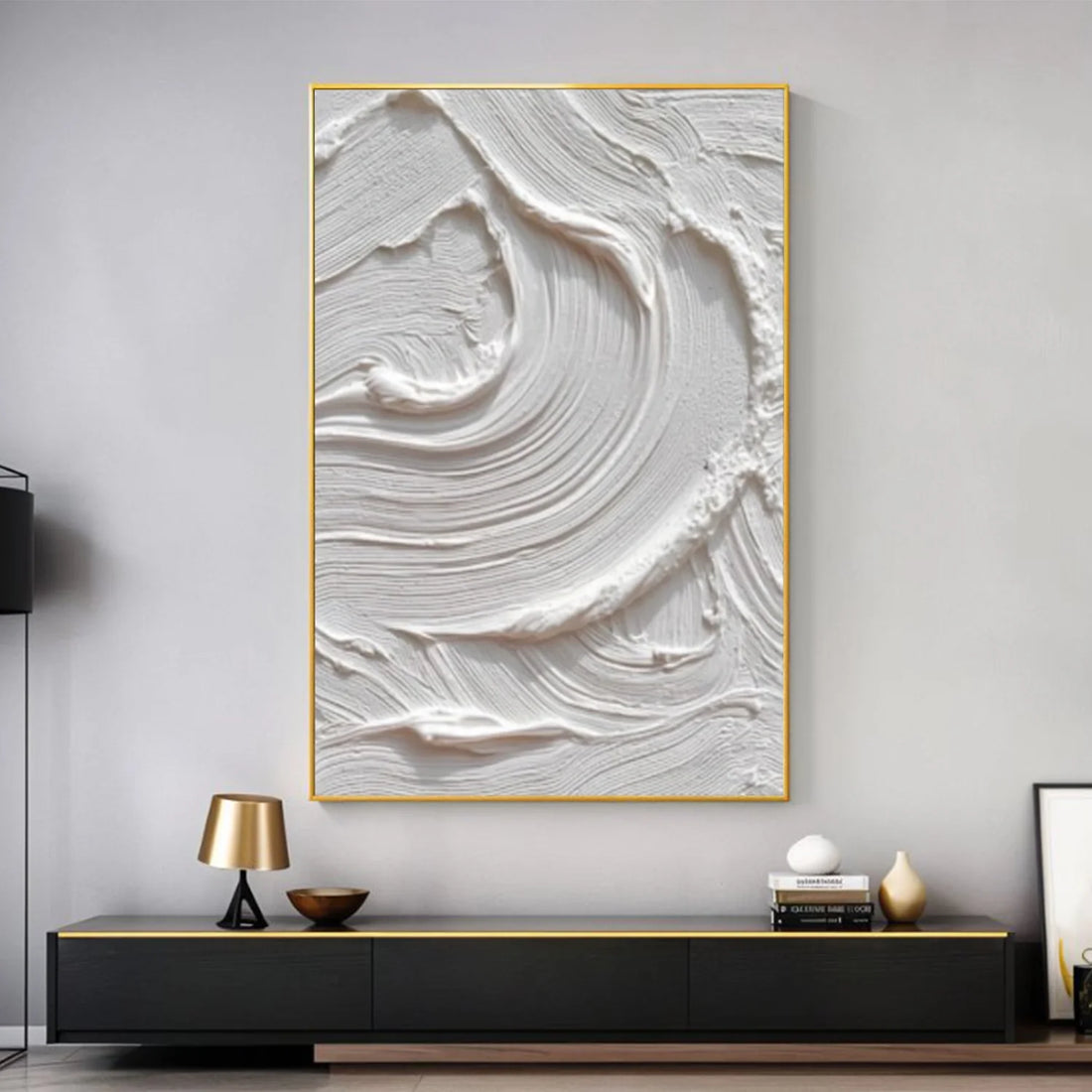 Minimalist Textured Canvas Art #MM379