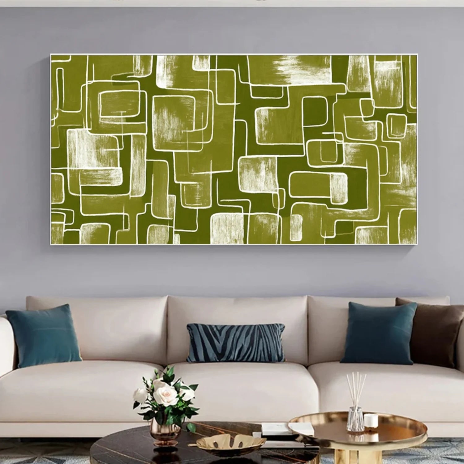 Abstract Canvas Art #WS1047