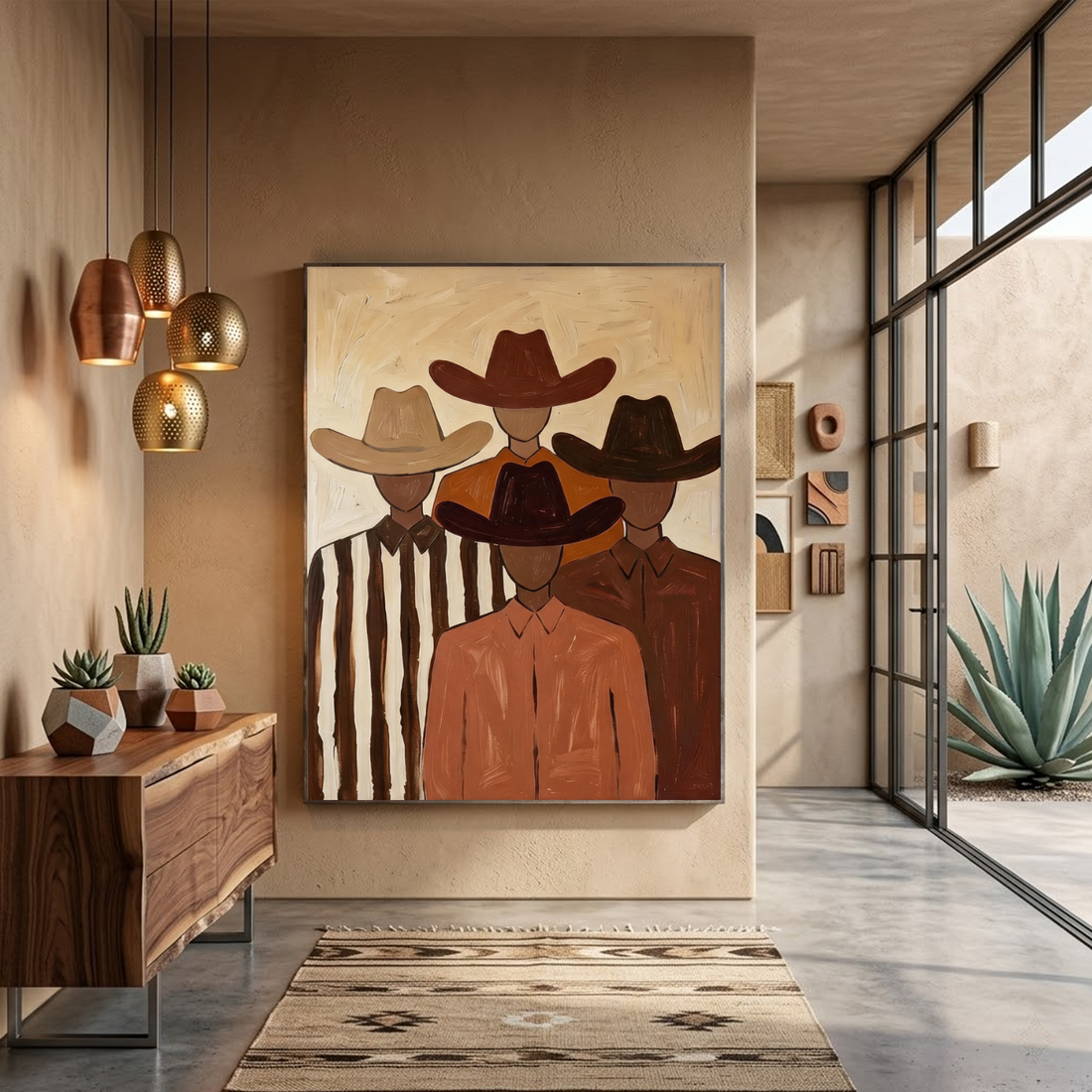 Vintage Americana Art #VA064