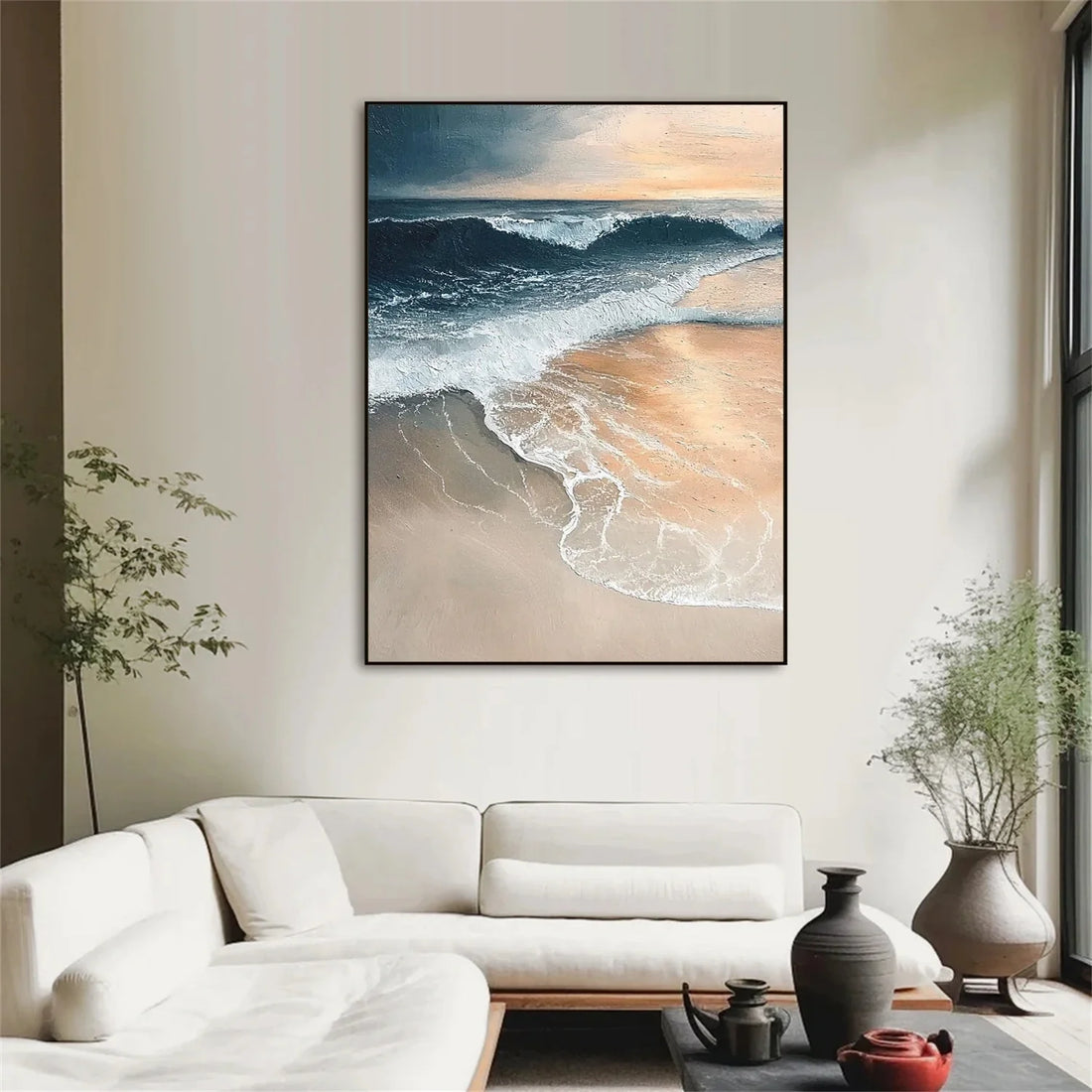 Sea & Sky Abstract Wall Art #MS268