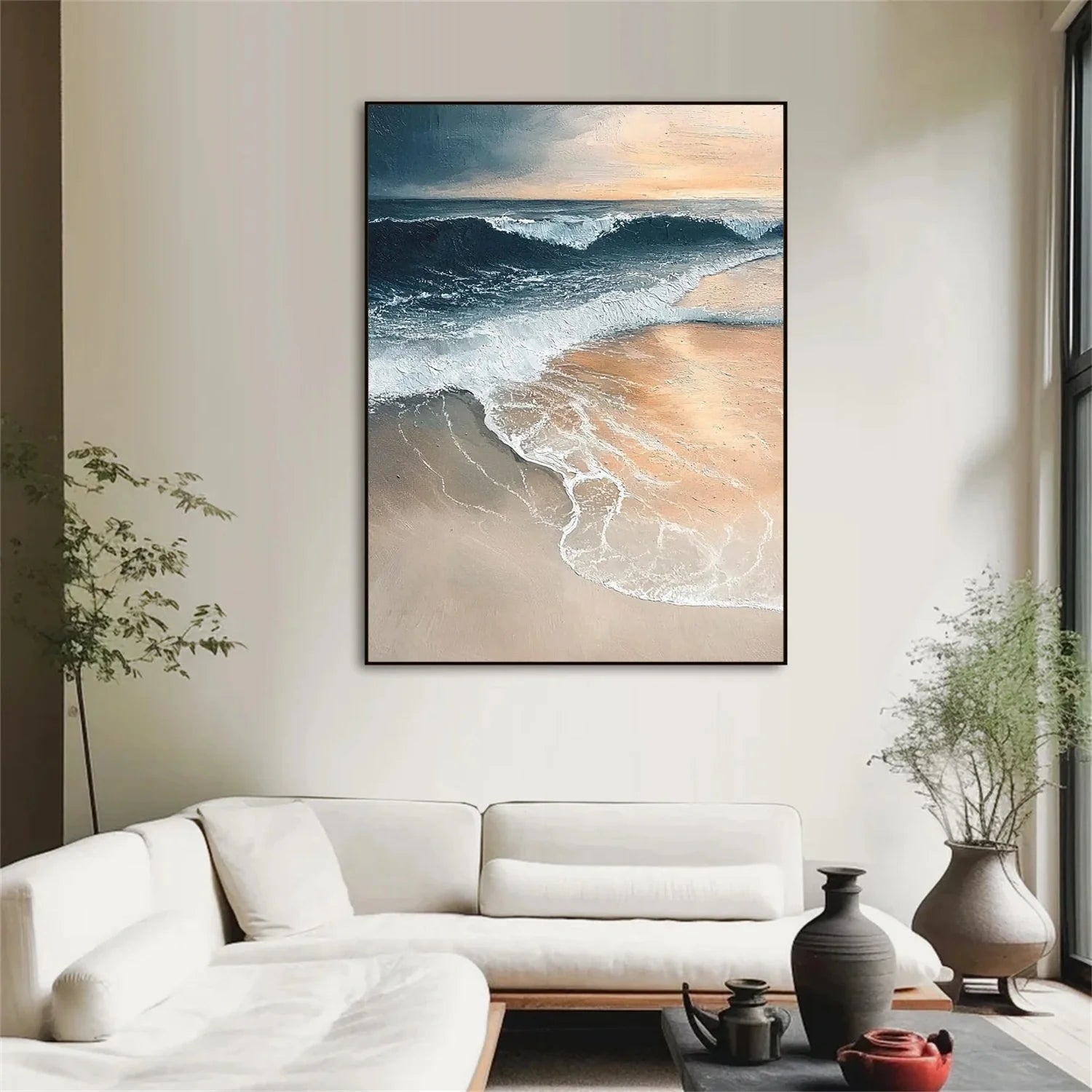 Sea & Sky Abstract Wall Art #MS268